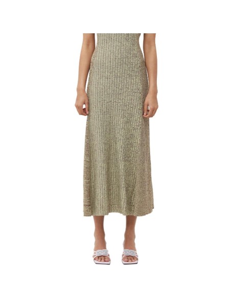 Knitwear manufacturers custom halter sleeveless backless casual modest dresses women lady elegant sweater knit women's dresses