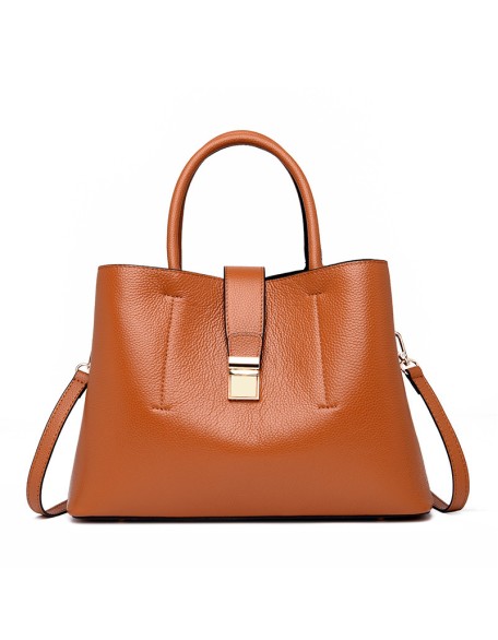 New Arrive Luxury Designer Genuine Cow Leather Tote Bag Personalized Crossbody Bag Black Handbags for Women