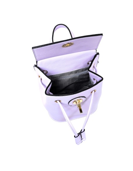 Fashion Drawstring Backpack Satchel Multi-function Lady Shoulder Bag Vegan Leather Women Small Outdoor Backpack