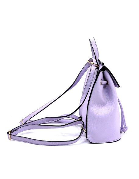 Fashion Drawstring Backpack Satchel Multi-function Lady Shoulder Bag Vegan Leather Women Small Outdoor Backpack