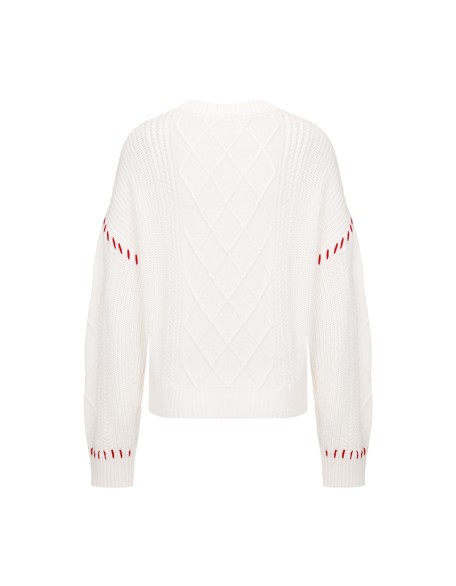 Knitwear manufacturers custom fall roundneck long sleeve wool casual solid color knitted pullover sweater women knit sweater