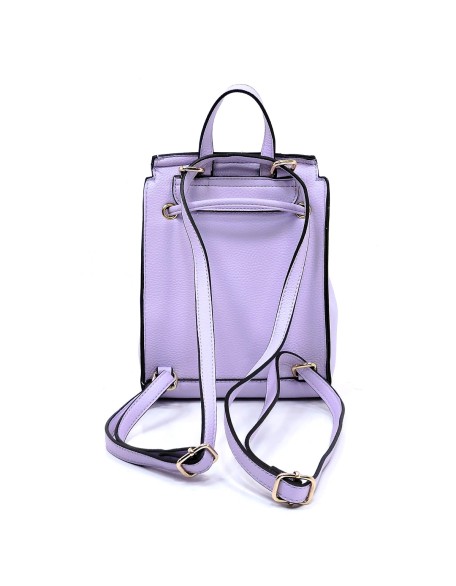 Fashion Drawstring Backpack Satchel Multi-function Lady Shoulder Bag Vegan Leather Women Small Outdoor Backpack