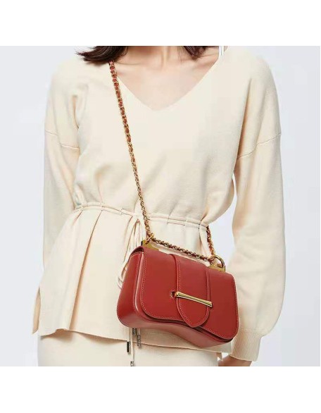Trendy Ladies genuine leather Purse Crossbody Bag Women retro Fashion Leather Unique Purses And shoulder bags