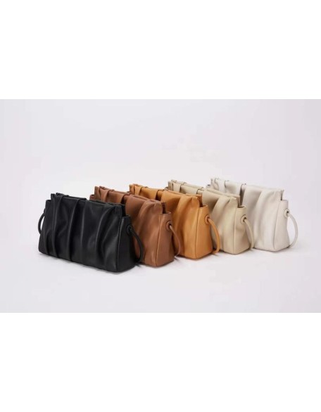 Hot Selling Popular Fashional Cappuccino Fashion Spring Design Cowhide Bag Crossbody Ladies Leather Purse And Handbags