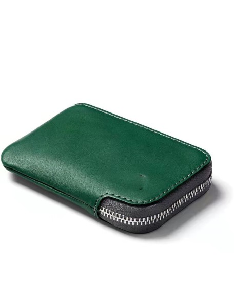 Hot Sale Genuine Leather Card Pocket Wallet Man Minimalist Card Holder