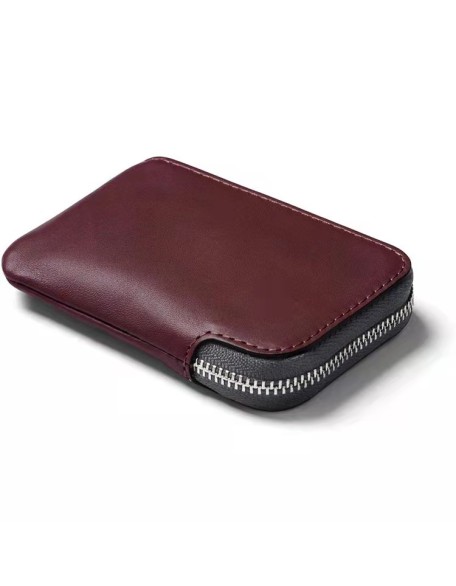 Hot Sale Genuine Leather Card Pocket Wallet Man Minimalist Card Holder