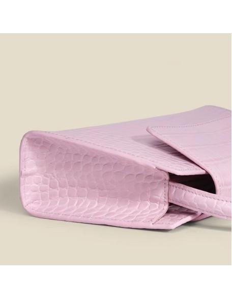 Factory Direct Sale Better Price Cowhide leather Crocodile Pattern Bag Branded Fashion Handbag