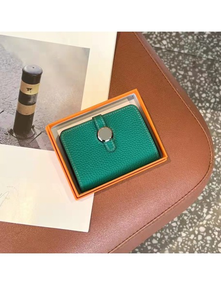 2022 New Designer Togo Leather Wallet Classical Mini Card Holder First Layer Cowhide Leather Wallet for Women