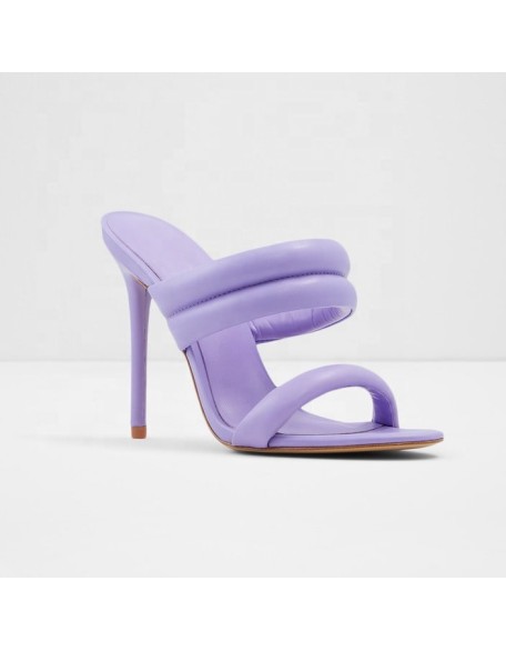 Eco Friendly women shoes summer sandals slide high heels with soft upper