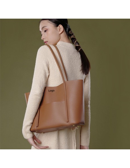 Fashion new Designer Genuine Leather Large Tote Women Big Tote Handbag Luxury Bag female for Women Shoulder shopping Bags