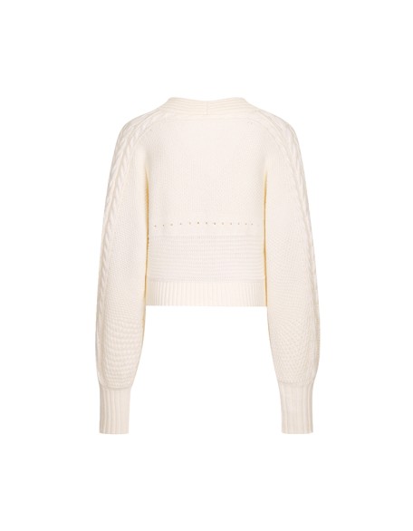 Knitwear manufacturers custom v neck long sleeve loose elegant casual women cardigans light weight knit sweater cardigan women