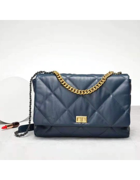 New Fashion Trend Shoulder Hand Bag Crossbody Mini Bag Custom Logo Sheepskin Bags With Chain