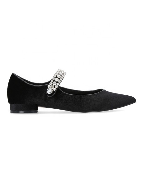 High Quality China Handmade Rhinestone Women Flat Shoes Casual