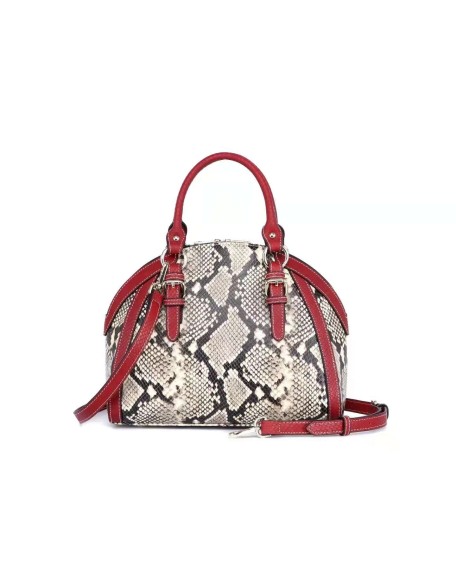 New Design Snake Pattern Shoulder Bag Luxury Genuine Leather Cross Body Bag High Quality Handbags for Women