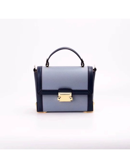 Classic Small Chains Lattice Shoulder Crossbody Bags Female Women's Leather zip HandBag