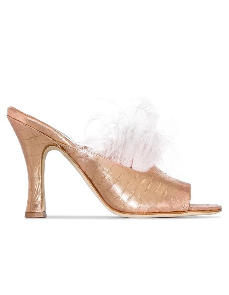 Latest ladies thick base slippers shoes and sandals