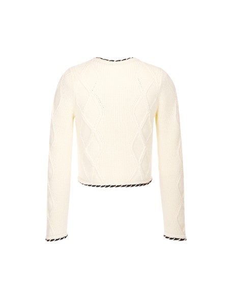 Knitwear manufacturers custom autumn beige v neck long sleeve casual korea cardigan women knit sweater cardigan