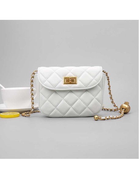 Chain Handbags Women Bags Ladies Original Leather Messenger Leather Bag Best Selling Latest Metal Lady, Handbag GENUINE Leather