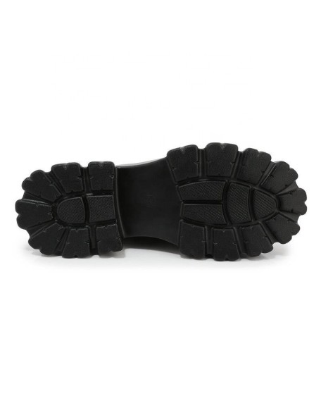 British style mid heels walking style shoes flat college shoes for girls and ladies dress shoes patent PU Footwear