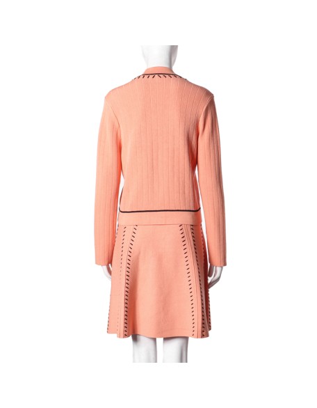 Knitwear manufacturer custom summer women's knit skirt sets women 2 piece outfits