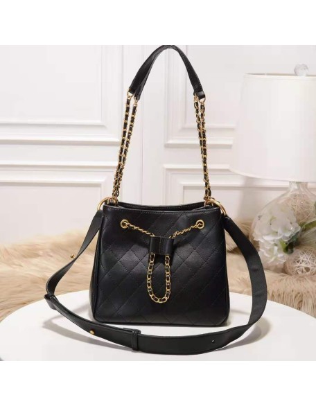 Genuine Leather Hippie Bag Female New Broadband Shoulder Messenger Wandering Bag Large Capacity Bucket Bags Women Single