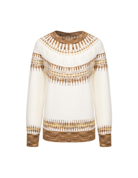 Knitwear manufacturers custom fall winter roundneck long sleeve wool blended mohair casual women sweater export knit sweater