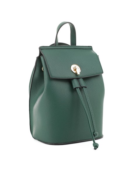 Fashion Drawstring Backpack Satchel Multi-function Lady Shoulder Bag Vegan Leather Women Small Outdoor Backpack