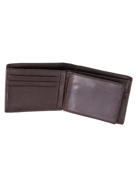 2022 new style factory wholesale price Retro portable wallet short genuine leather men wallet for man