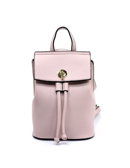 Fashion Drawstring Backpack Satchel Multi-function Lady Shoulder Bag Vegan Leather Women Small Outdoor Backpack