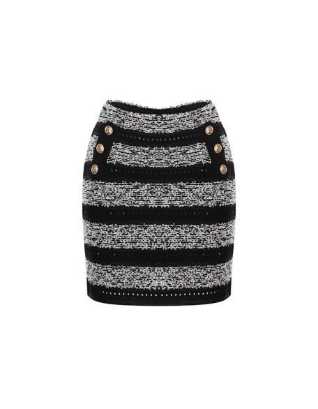Knitwear manufacturers custom summer high waist mini sexy casual package hip sexy women in short skirts knit skirts