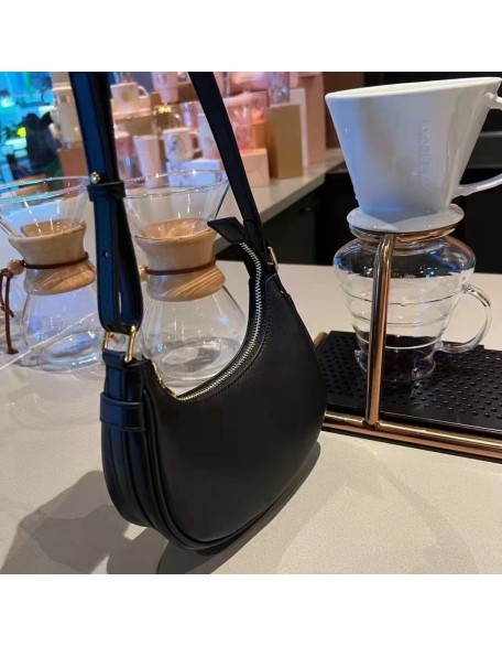 Factory Direct Sale Better Price Fashion Lady Underarm Bag Half Moon Handbag