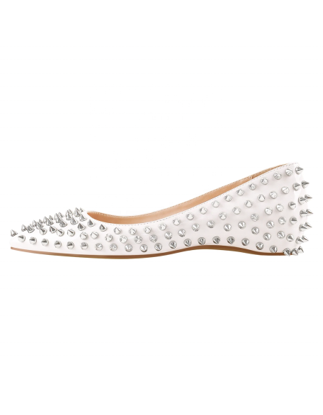 2021 woman Flat studded manufactory handmade smart shoes for women wholesale price
