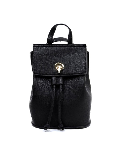 Fashion Drawstring Backpack Satchel Multi-function Lady Shoulder Bag Vegan Leather Women Small Outdoor Backpack
