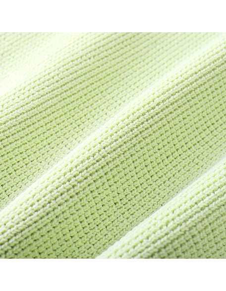 Knitwear manufacturers custom light green high waist lace mini casual short skirts for women knit skirt