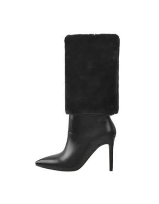 Brand added snow boot women's fur material little girl boots shoes ODM design New fashion footwear factory collection