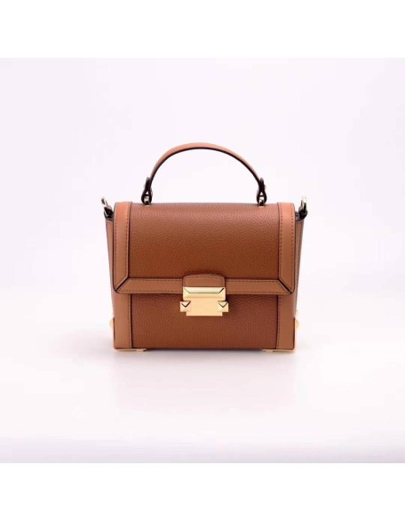 Classic Small Chains Lattice Shoulder Crossbody Bags Female Women's Leather zip HandBag