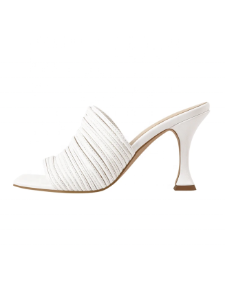 Wholesale shoes vendors walking shoes women set stock white color slide on style