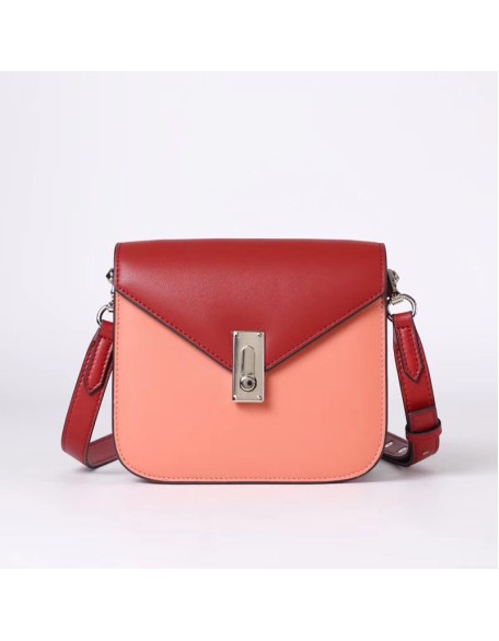 Fashion Crossbody Bag Women European Cowhide Leather Handbag Factory Direct Supply Women Single