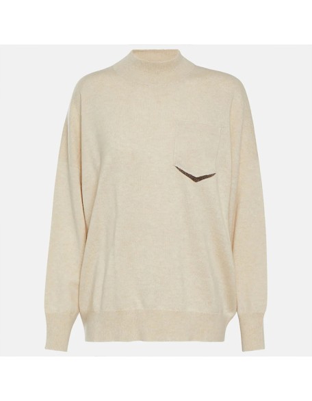 Knitwear manufacturers custom half turtleneck long sleeve elegant casual fashion pullover women knit top cashmere sweater women