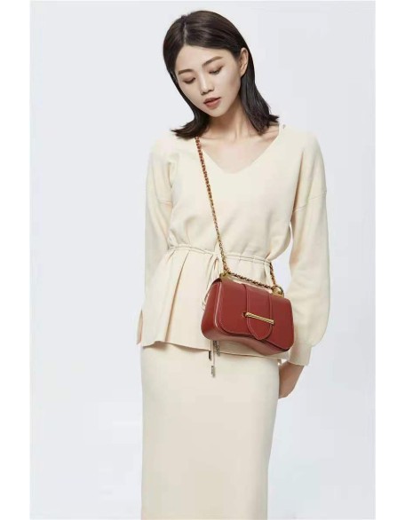 Trendy Ladies genuine leather Purse Crossbody Bag Women retro Fashion Leather Unique Purses And shoulder bags