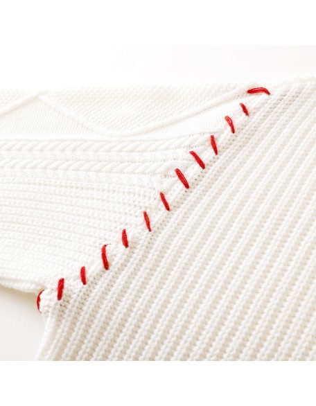 Knitwear manufacturers custom fall roundneck long sleeve wool casual solid color knitted pullover sweater women knit sweater