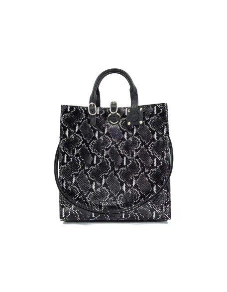 Wholesale Price Snake Pattern Tote Bag Luxury Genuine Leather Cross Body Bag Top Quality Handbags for Women