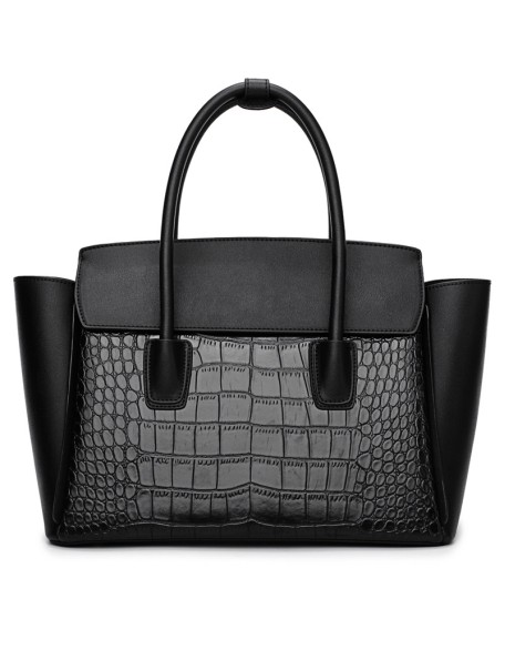 Fashion Women PU leather Handbag Messenger Bag Large Capacity Atmospheric Shoulder Handbag PU Leather Tote Handbag