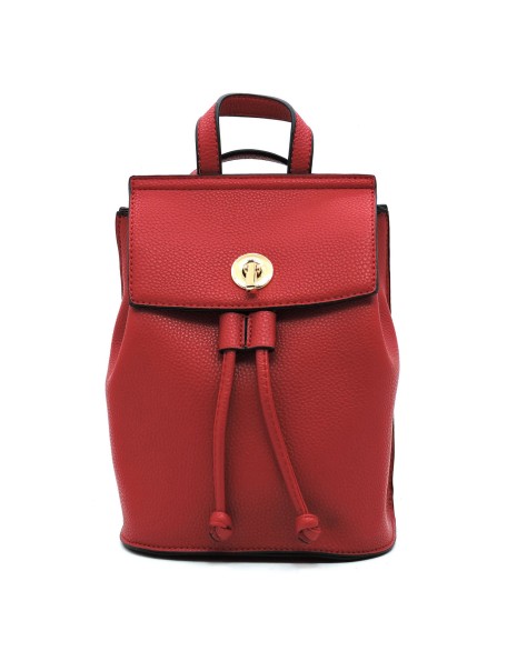 Fashion Drawstring Backpack Satchel Multi-function Lady Shoulder Bag Vegan Leather Women Small Outdoor Backpack