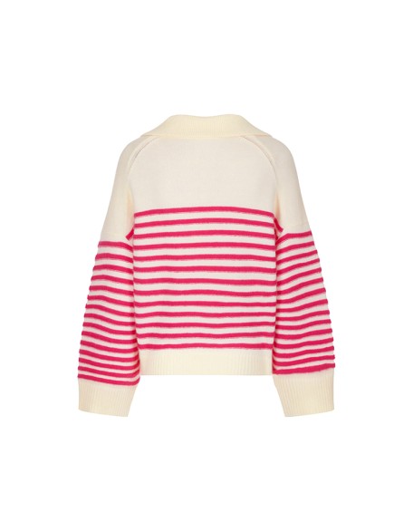 Knitwear manufacturers custom elegant casual contrast color loose knitted puffy pullover sweater women plus size women's sweater