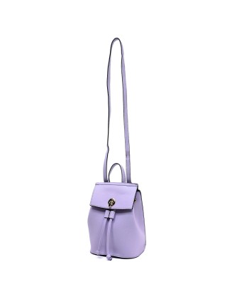 Fashion Drawstring Backpack Satchel Multi-function Lady Shoulder Bag Vegan Leather Women Small Outdoor Backpack