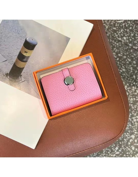 2022 New Designer Togo Leather Wallet Classical Mini Card Holder First Layer Cowhide Leather Wallet for Women