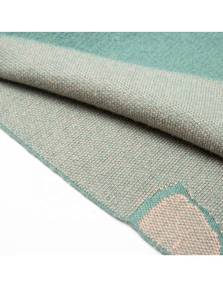 Knitwear manufacturer Winter new long sleeved green classic lapel mid length women knitted sweater coat