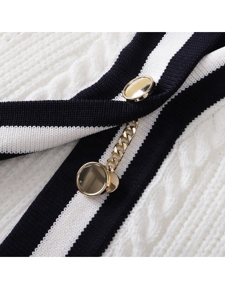 Knitwear manufacturer custom autumn v neck long sleeved wool knitted women's sweater cardigans