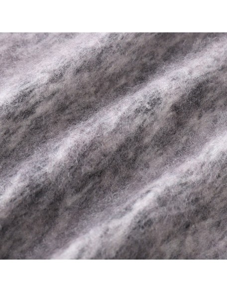 Knitwear manufacturers custom winter v neck loose luxury casual cashmere long cardigan woman 2023 knit sweater cardigan women